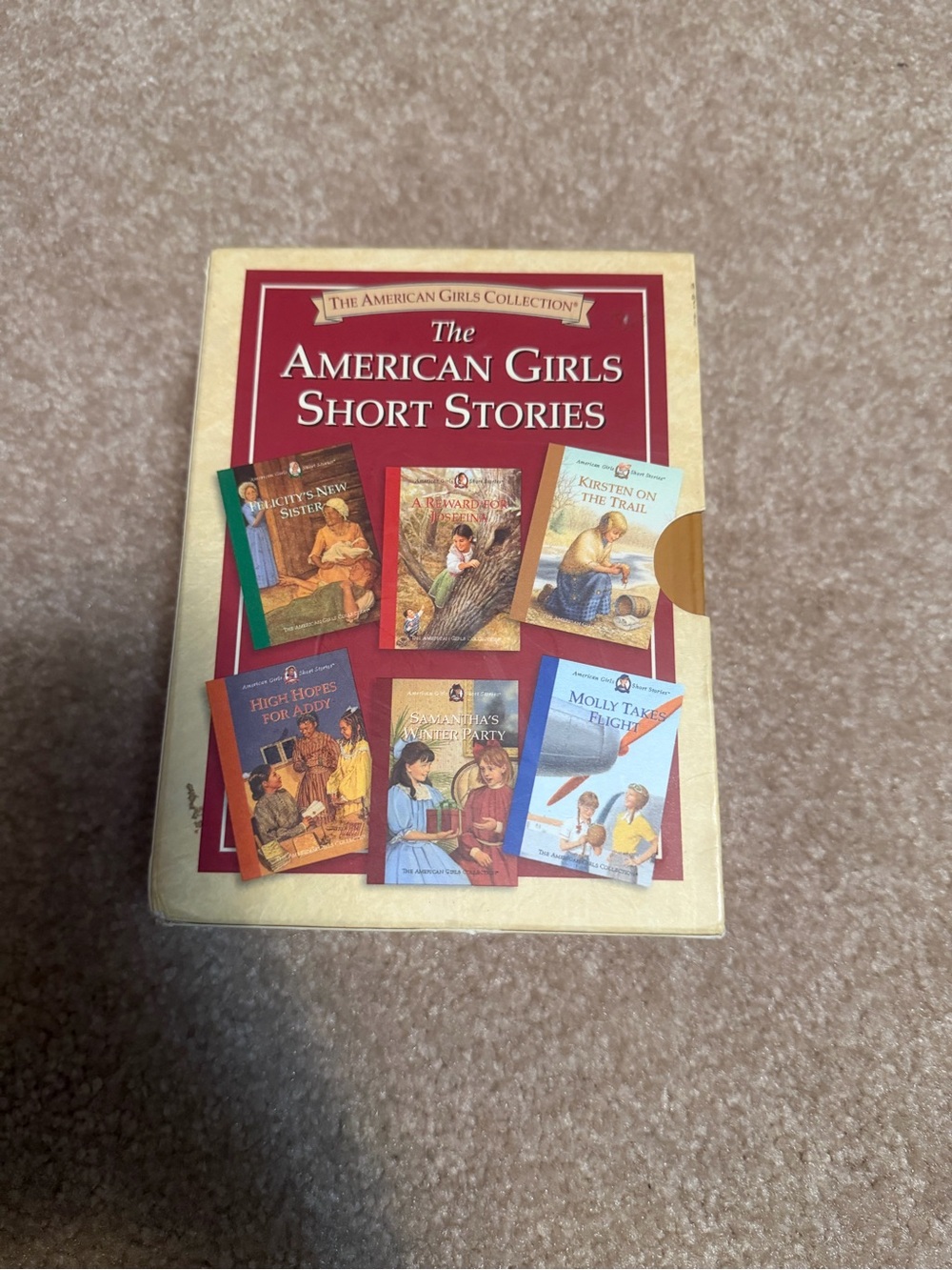 Lot of 6 This is a boxed set of The American Girls Short Stories